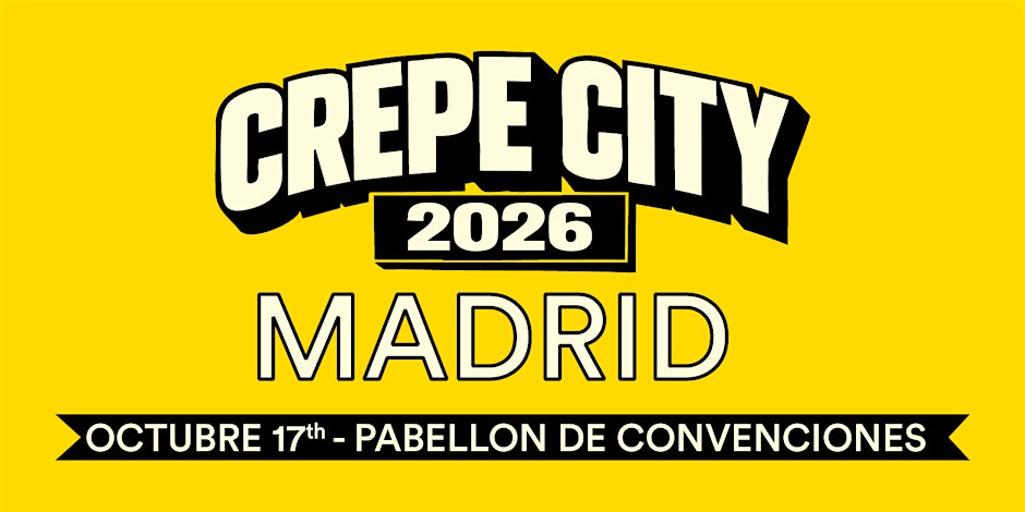 Folder de CREPE CITY SNEAKER FESTIVAL - MADRID
