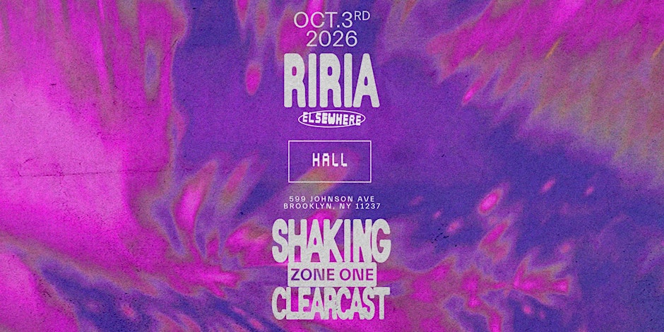 Folder de Riria, SHAKING, Clearcast