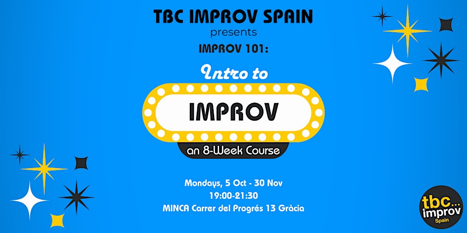 Folder de Intro to Improv Course (101) w/ TBC Improv Spain - Fall '26