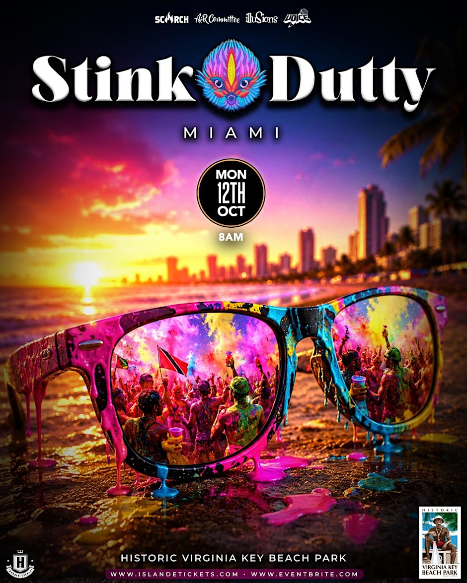 Folder de STINK AND DUTTY MIAMI CARNIVAL 2026
