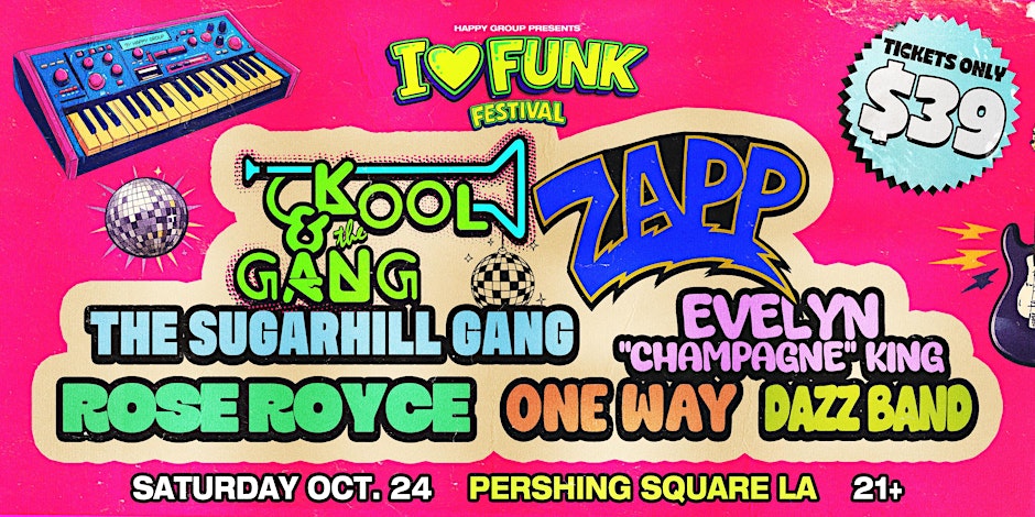 Folder de I LOVE FUNK: Kool & The Gang, Zapp, The Sugarhill Gang, Rose Royce & MORE