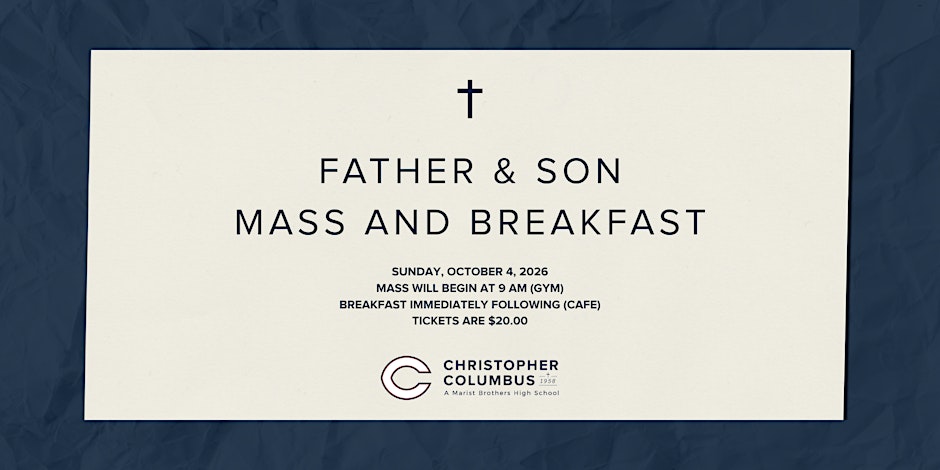 Folder de Father & Son Mass and Breakfast