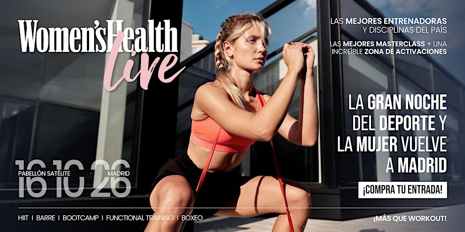 Folder de Women's Health Live Madrid 2026