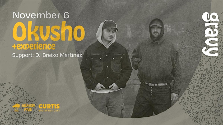 Folder de Okvsho + Experience Live In Barcelona November 6