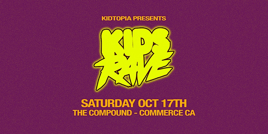 Folder de KIDS RAVE - KIDTOPIA